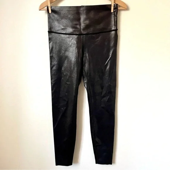 Knix Faux Leather Leggings  Black - Picture 2 of 6
